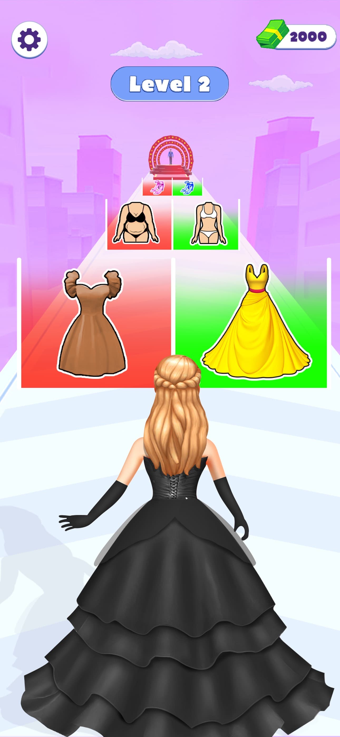 Doll Dress up: Makeover Run screenshot 1 - screenshot