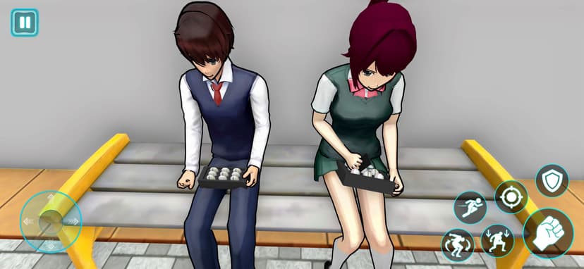 Anime Games: High School Girl screenshot 2 - screenshot