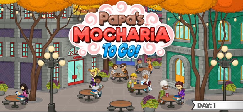 Papa's Mocharia To Go! screenshot 1 - screenshot