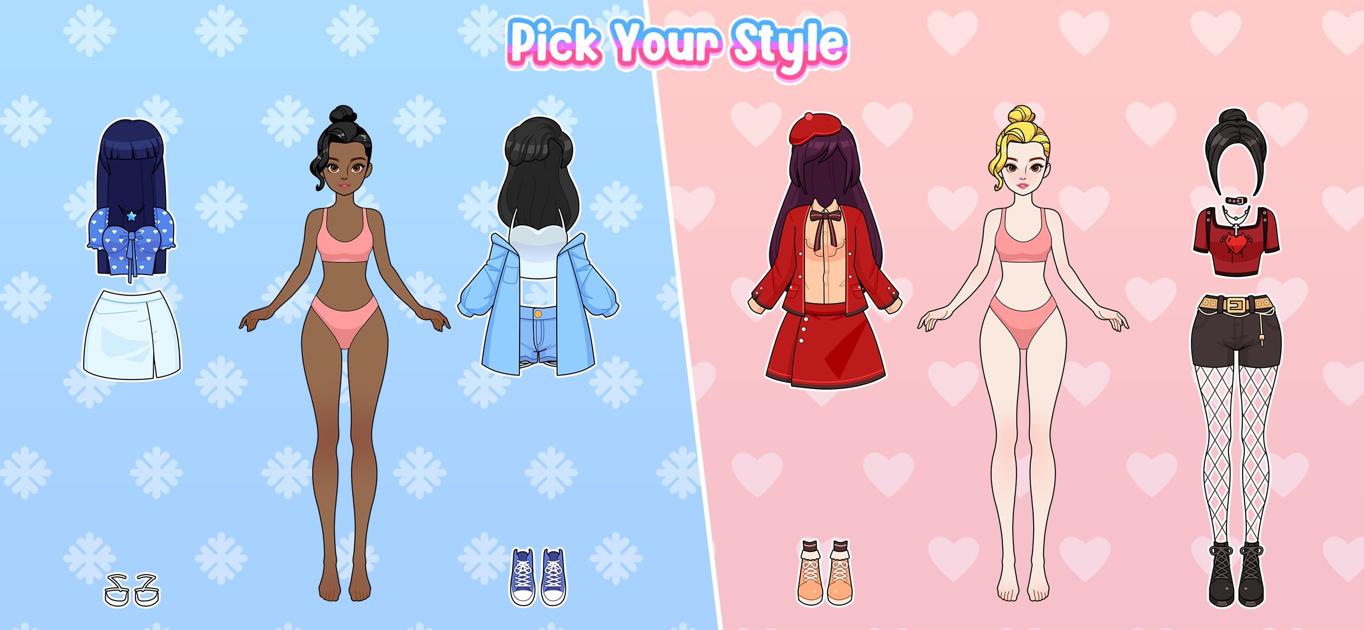 Paper Doll Makeover & Dress Up screenshot 2 - screenshot