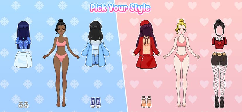 Paper Doll Makeover & Dress Up screenshot 2 - screenshot
