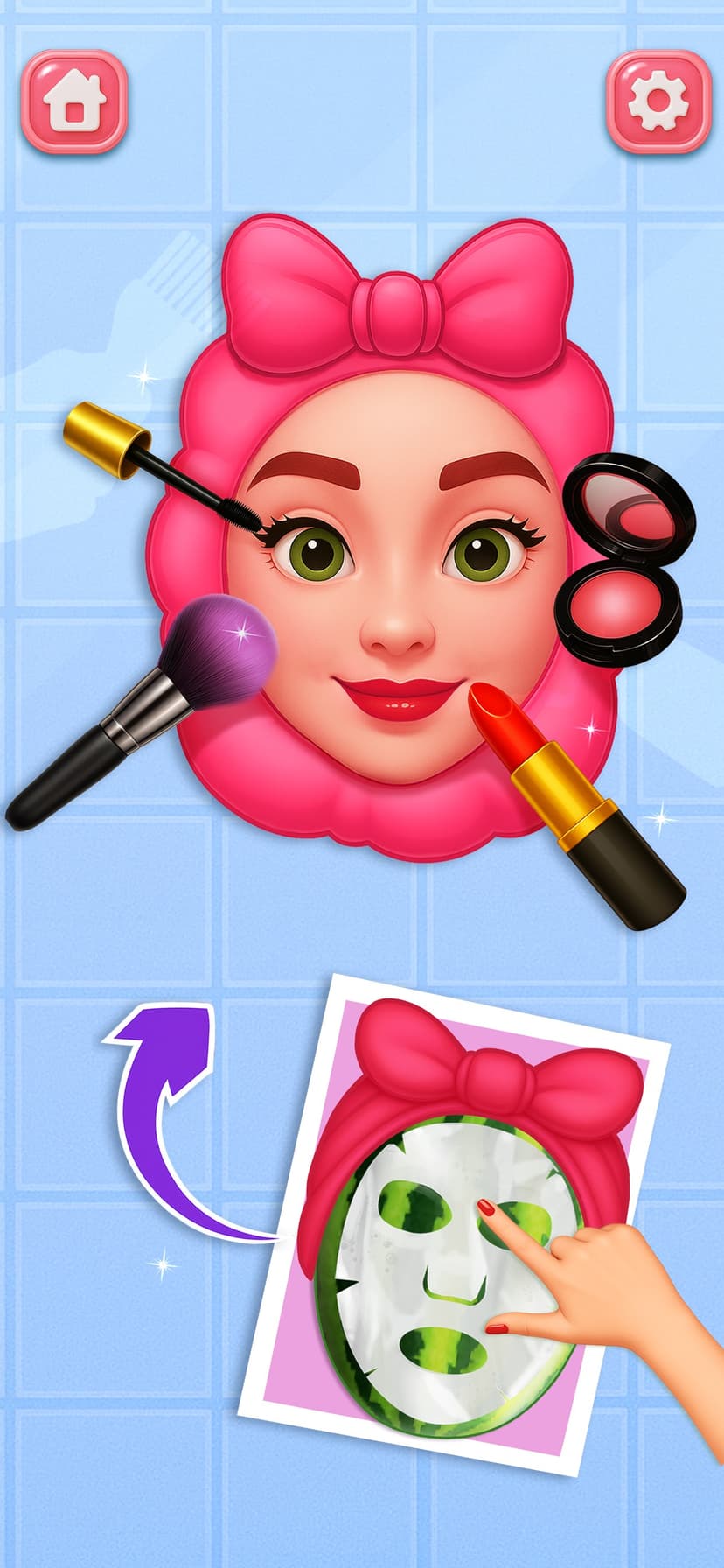 ASMR Makeover: Skincare Games screenshot 2 - screenshot