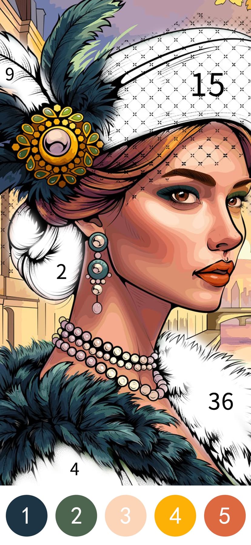 Vivid Color Paint By Number screenshot 5 - screenshot