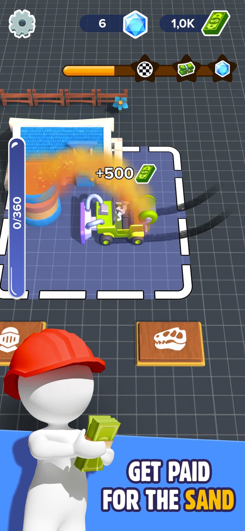 Sand Miner: Idle Mining Game screenshot 2 - screenshot