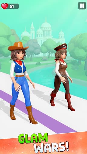 Glam Walk: Dress Up Queen screenshot 3 - screenshot