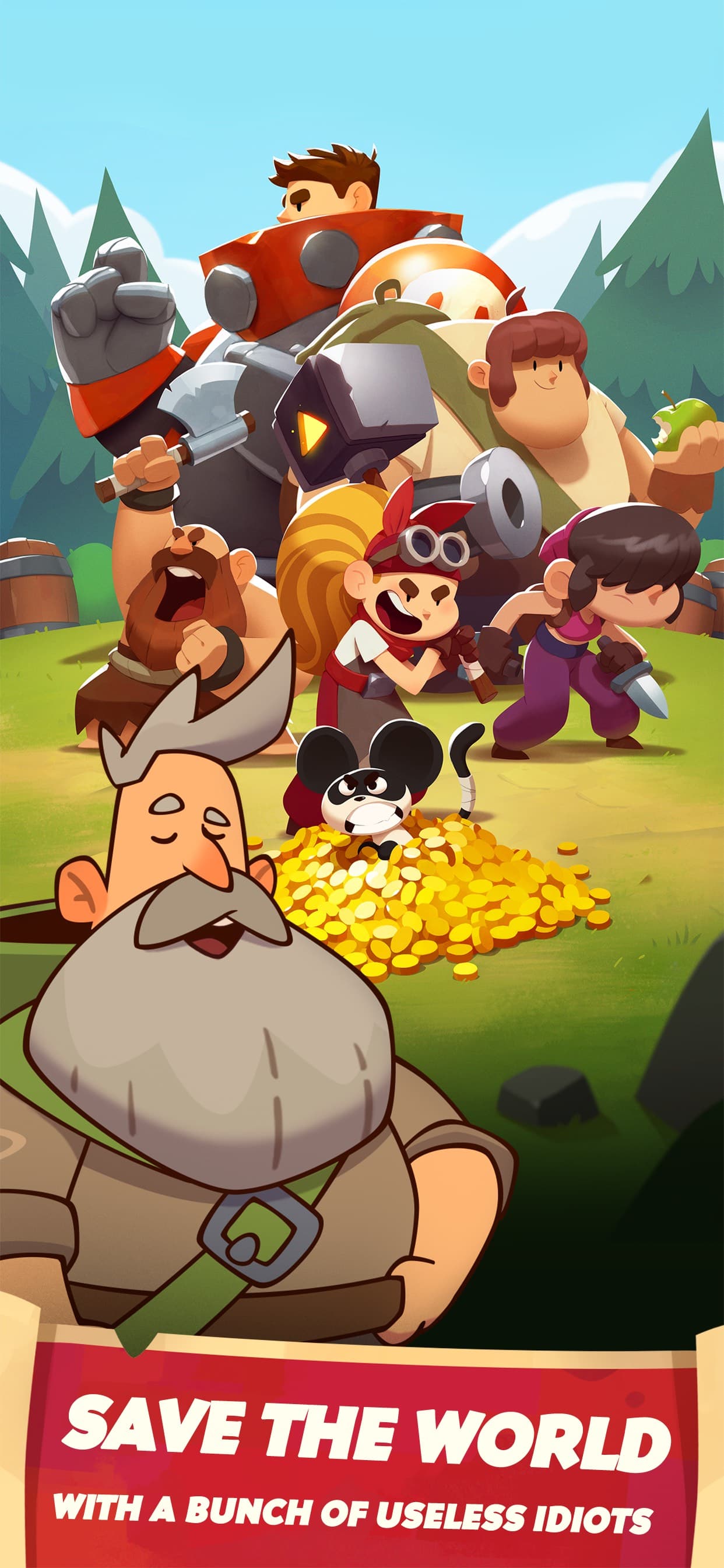 Almost a Hero - Idle Adventure screenshot 1 - screenshot