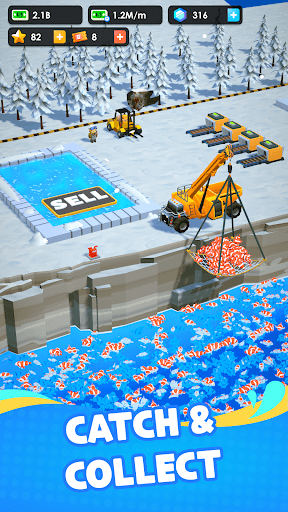 Seafood Inc - Tycoon, Idle screenshot 1 - screenshot