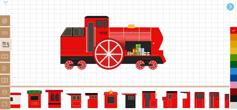Labo Christmas Train:Kids Game screenshot 1 - screenshot