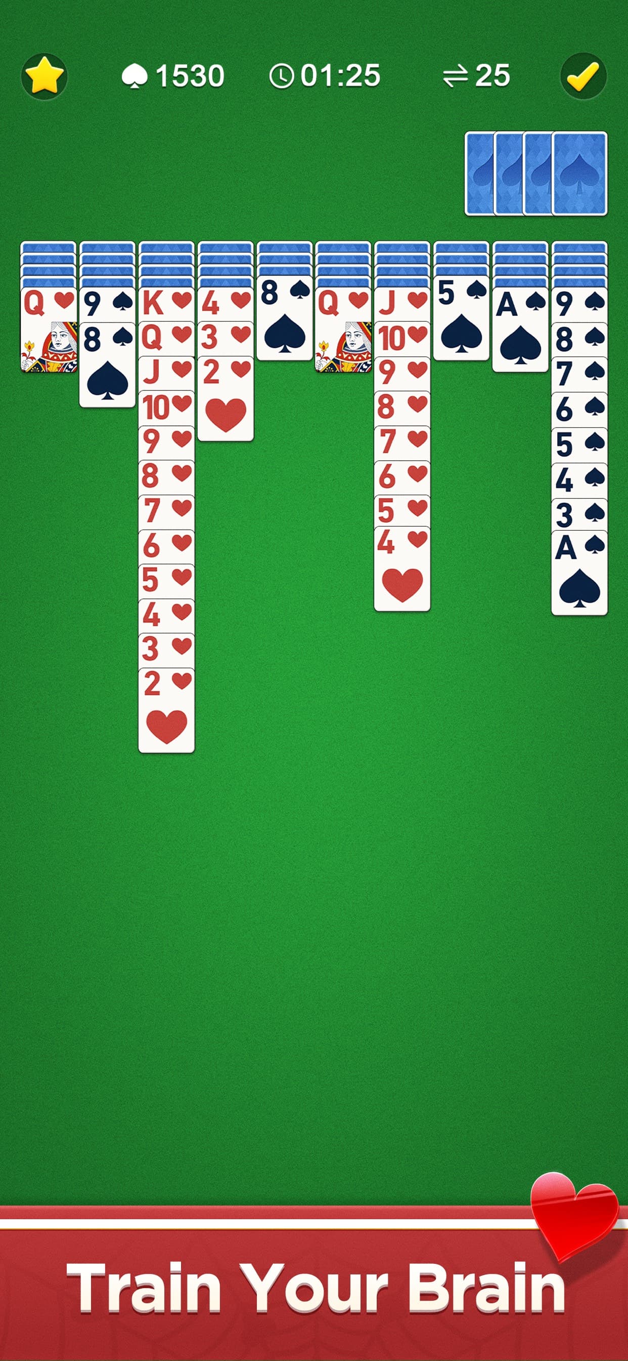 Classic Spider Solitaire Mania screenshot 2 - screenshot