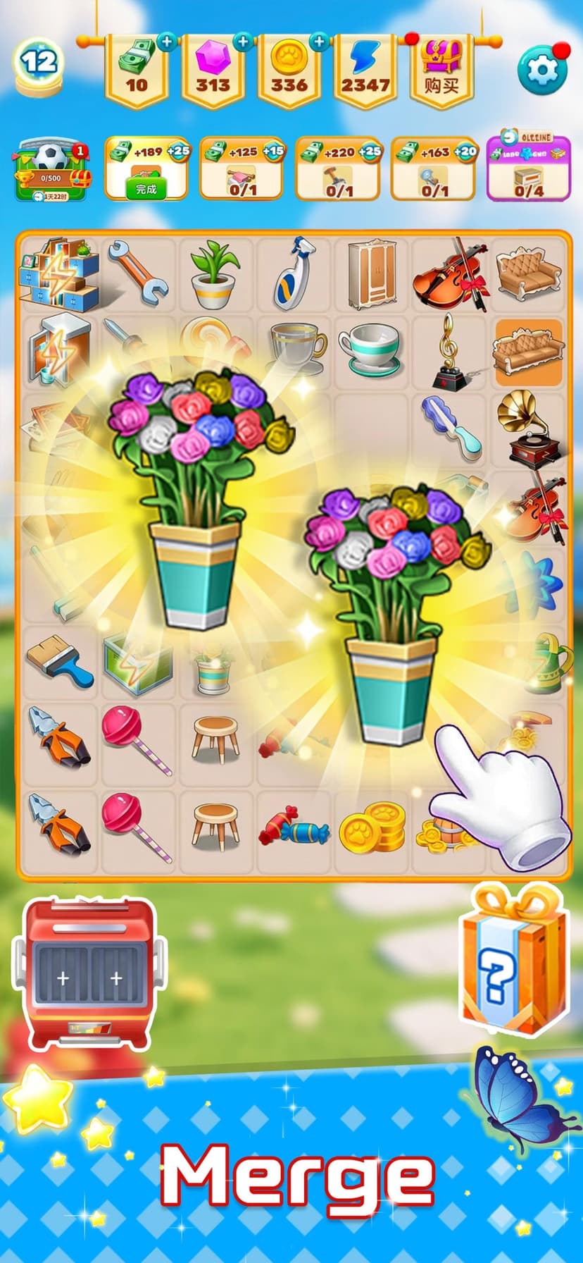 Merge Designer - Decor & Story screenshot 1 - screenshot