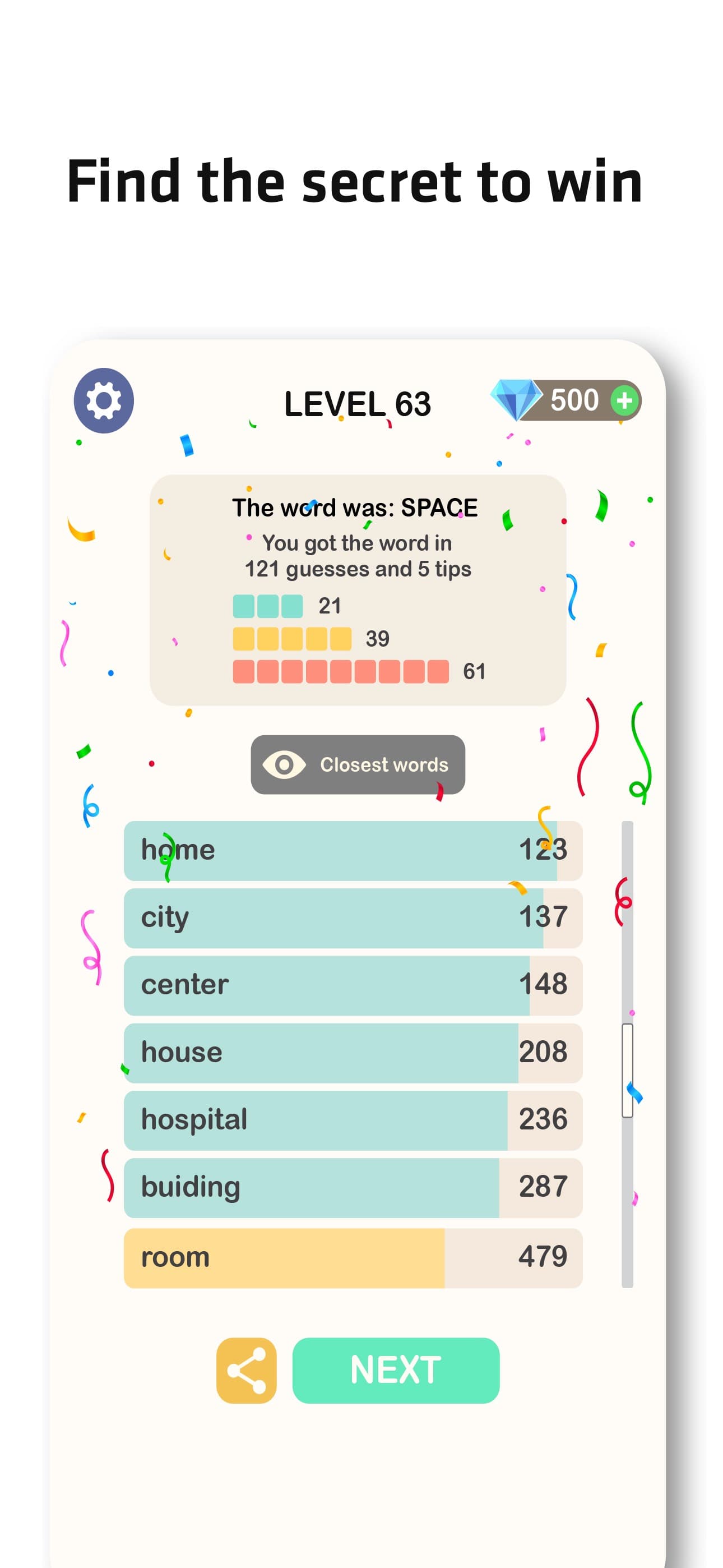 Contexto - Word Guess screenshot 4 - screenshot