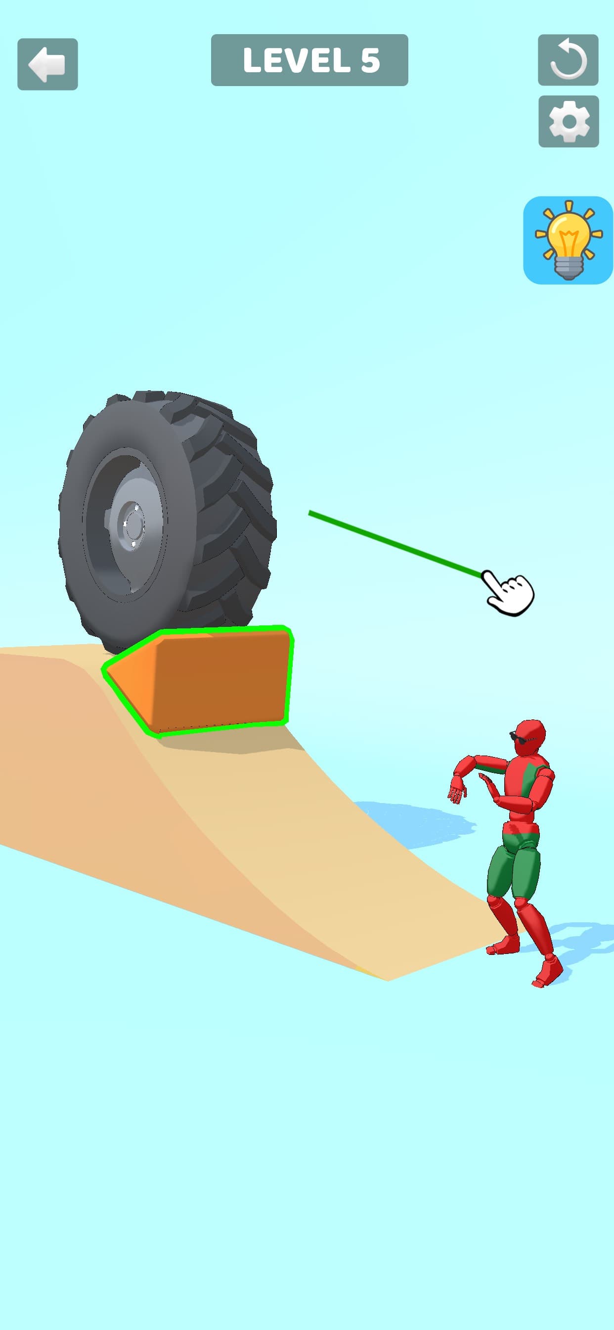 Dummy Destruction Puzzle screenshot 2 - screenshot