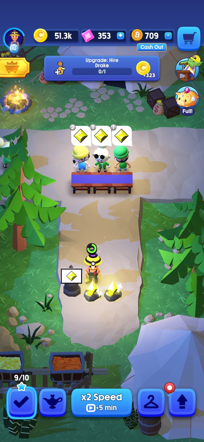 Idle Mine! screenshot 1 - screenshot