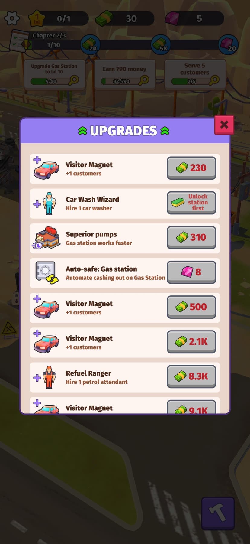 Roadside Empire: Gas station screenshot 4 - screenshot