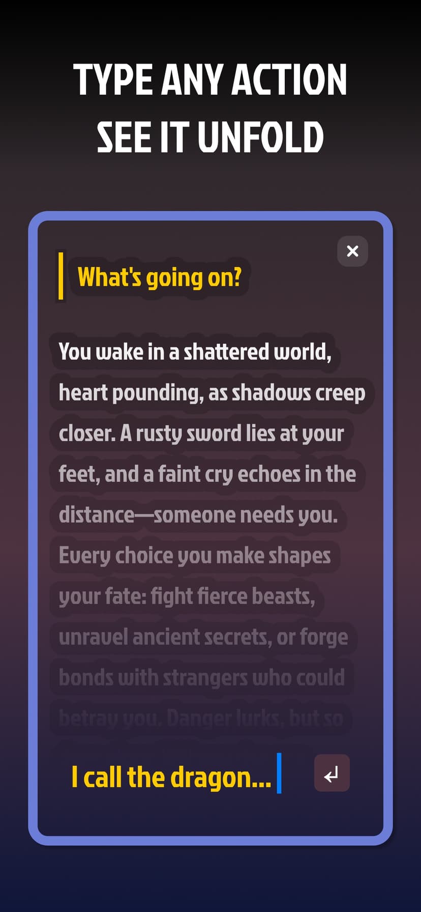 AI Tales - Dungeon Story RPG screenshot 3 - screenshot