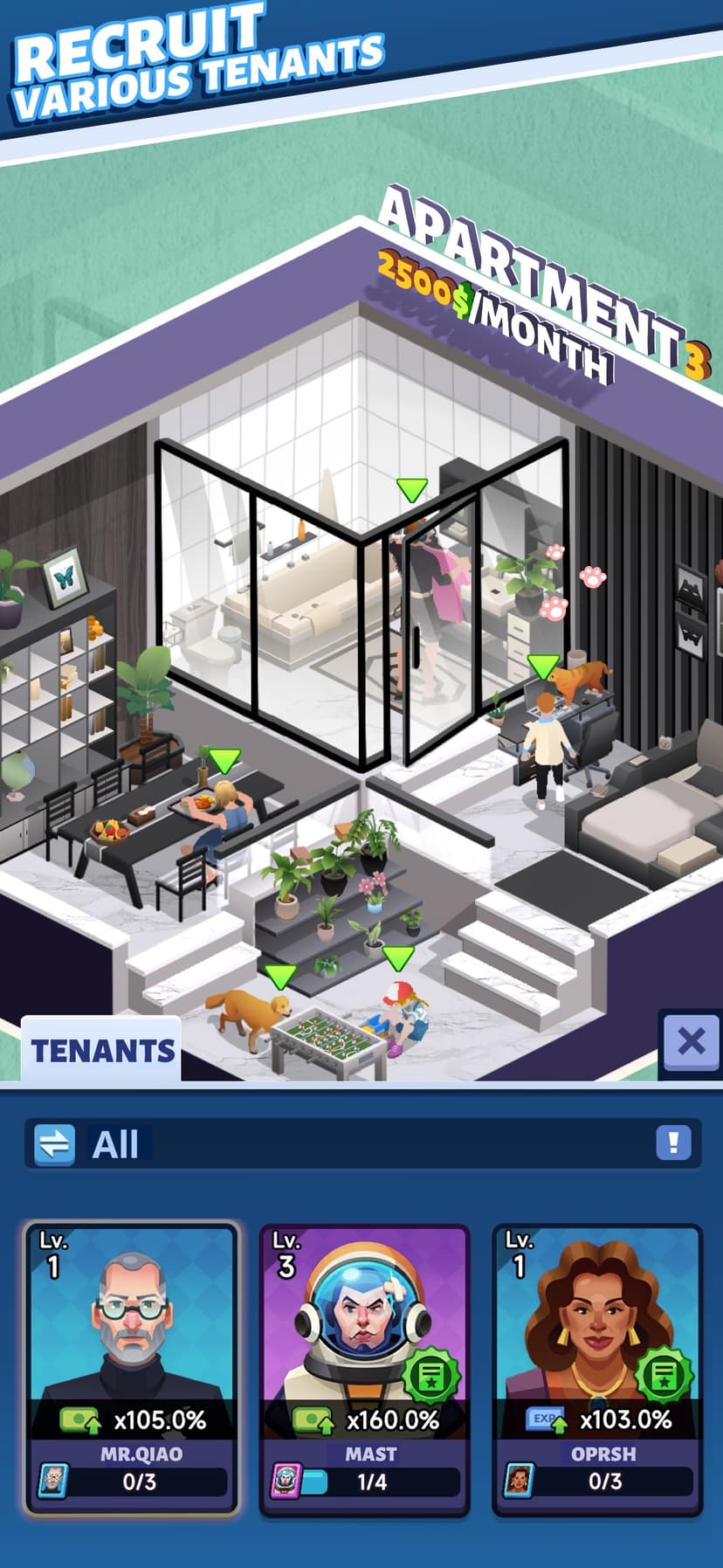 Idle Landlord Sim screenshot 5 - screenshot