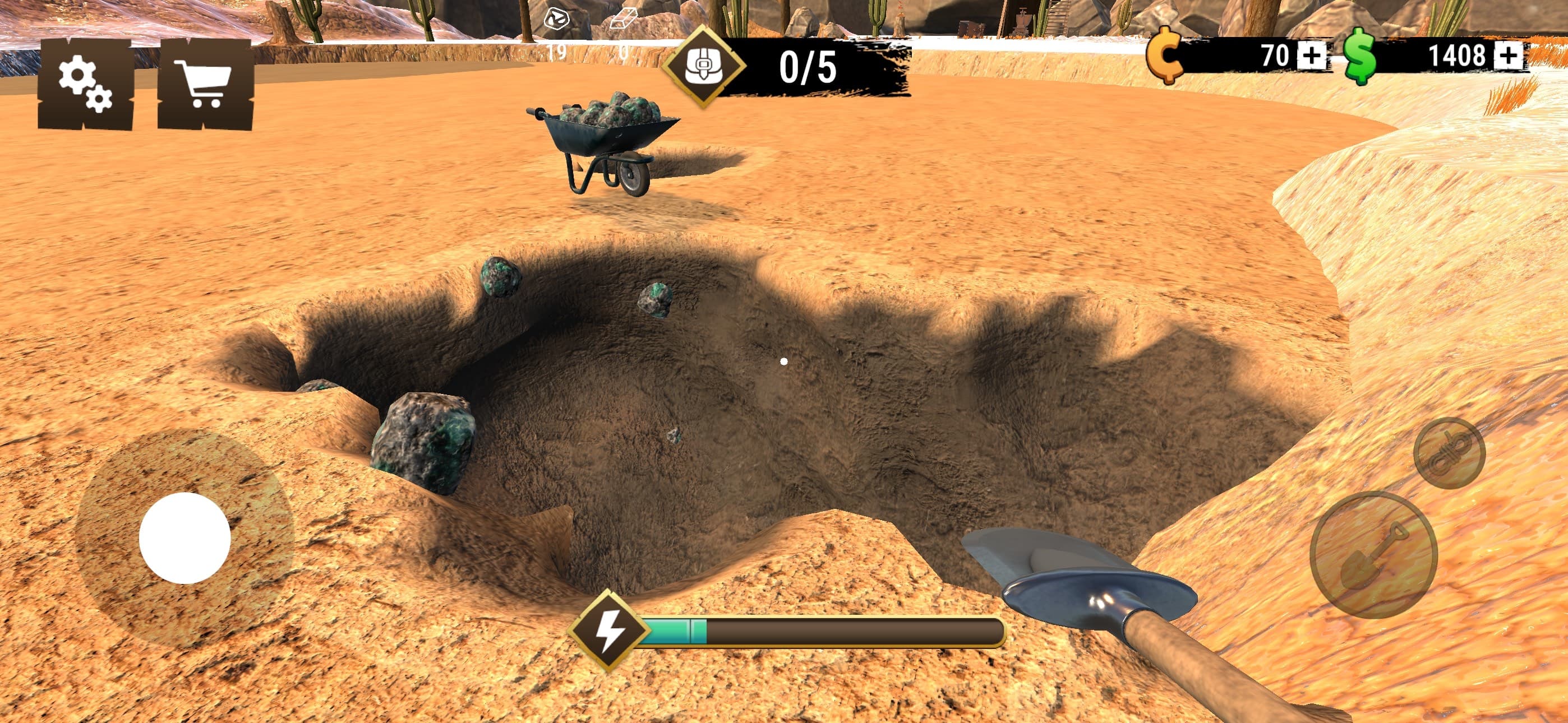 Wild West Miner - Gold Rush 3D screenshot 7 - screenshot