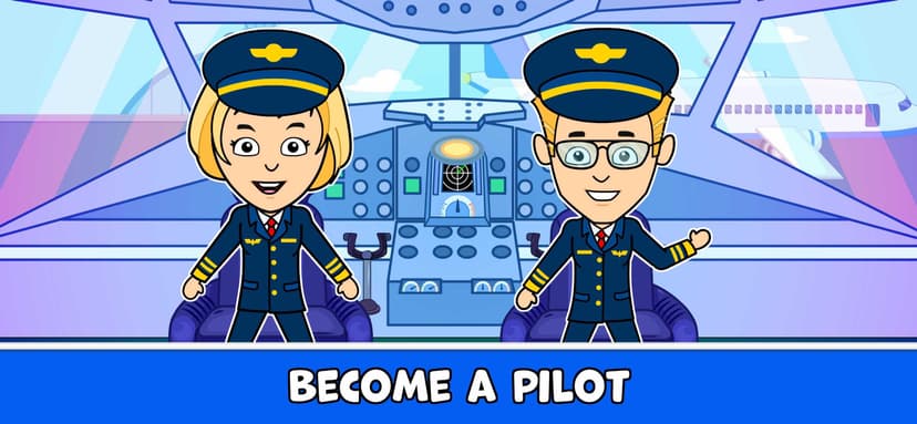 Tizi Airplane Games For Kids screenshot 3 - screenshot