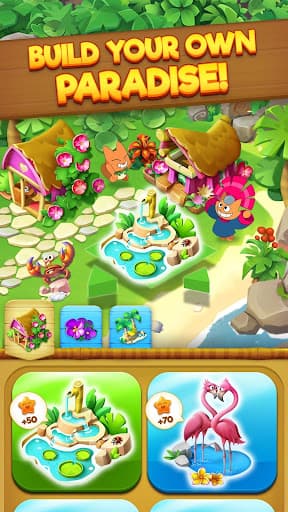 Tropicats: Tropical Match3 screenshot 3 - screenshot
