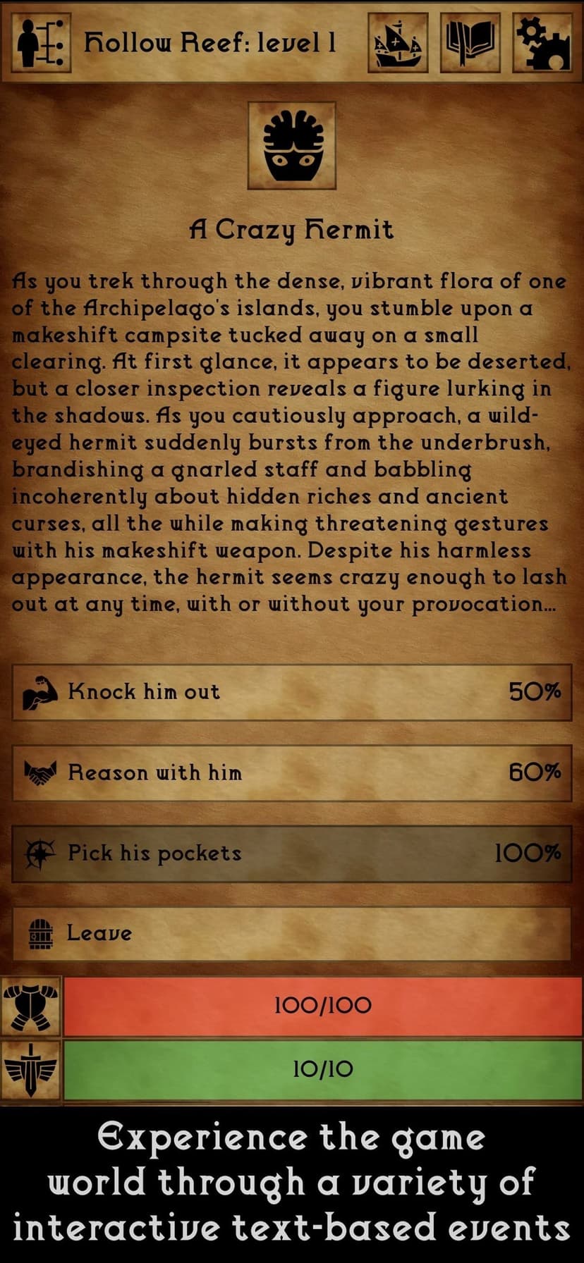 Grim Tides - Old School RPG screenshot 3 - screenshot