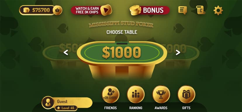 Mississippi Stud Poker Casino screenshot 3 - screenshot