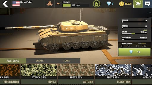 War Machines：Tanks Battle Game screenshot 14 - screenshot