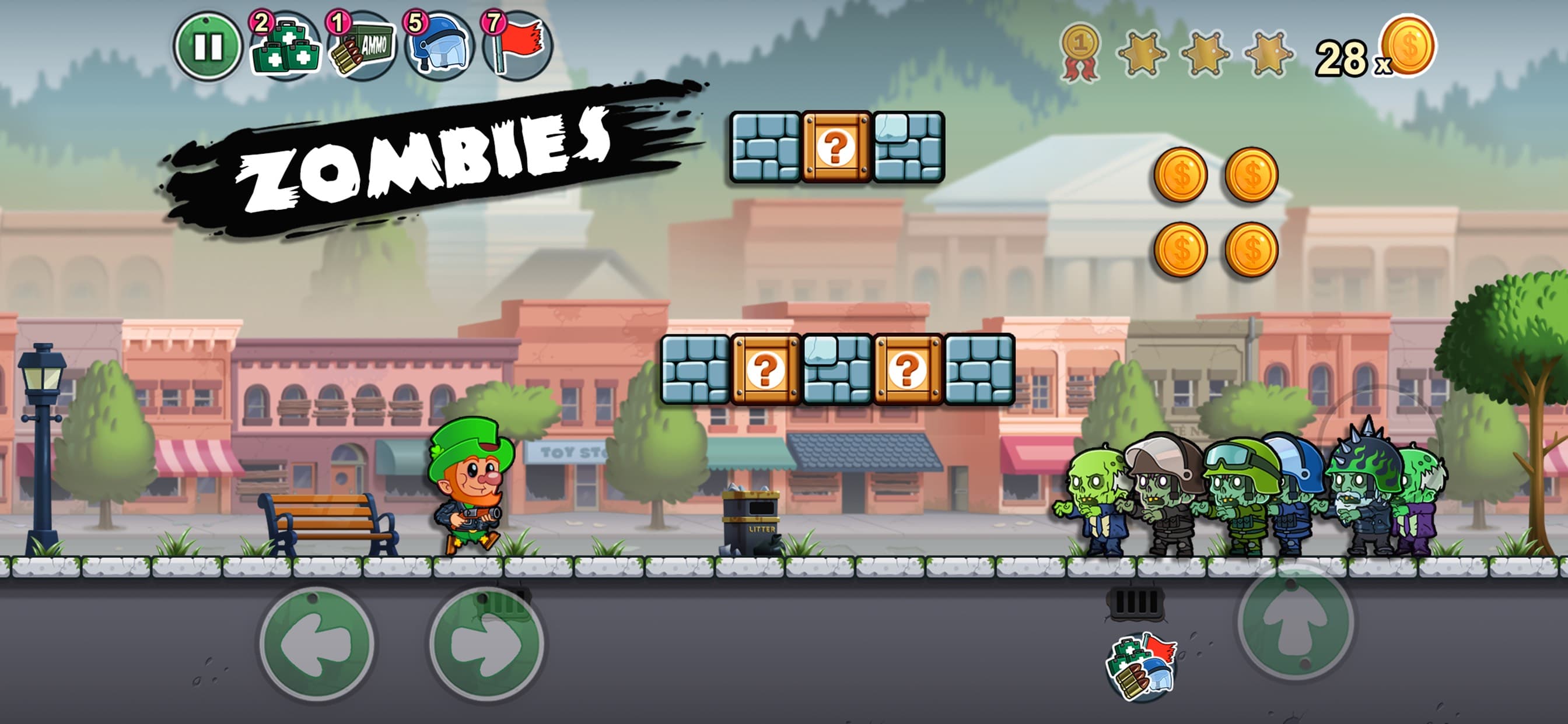 Lep's World Z - Zombie Games screenshot 1 - screenshot
