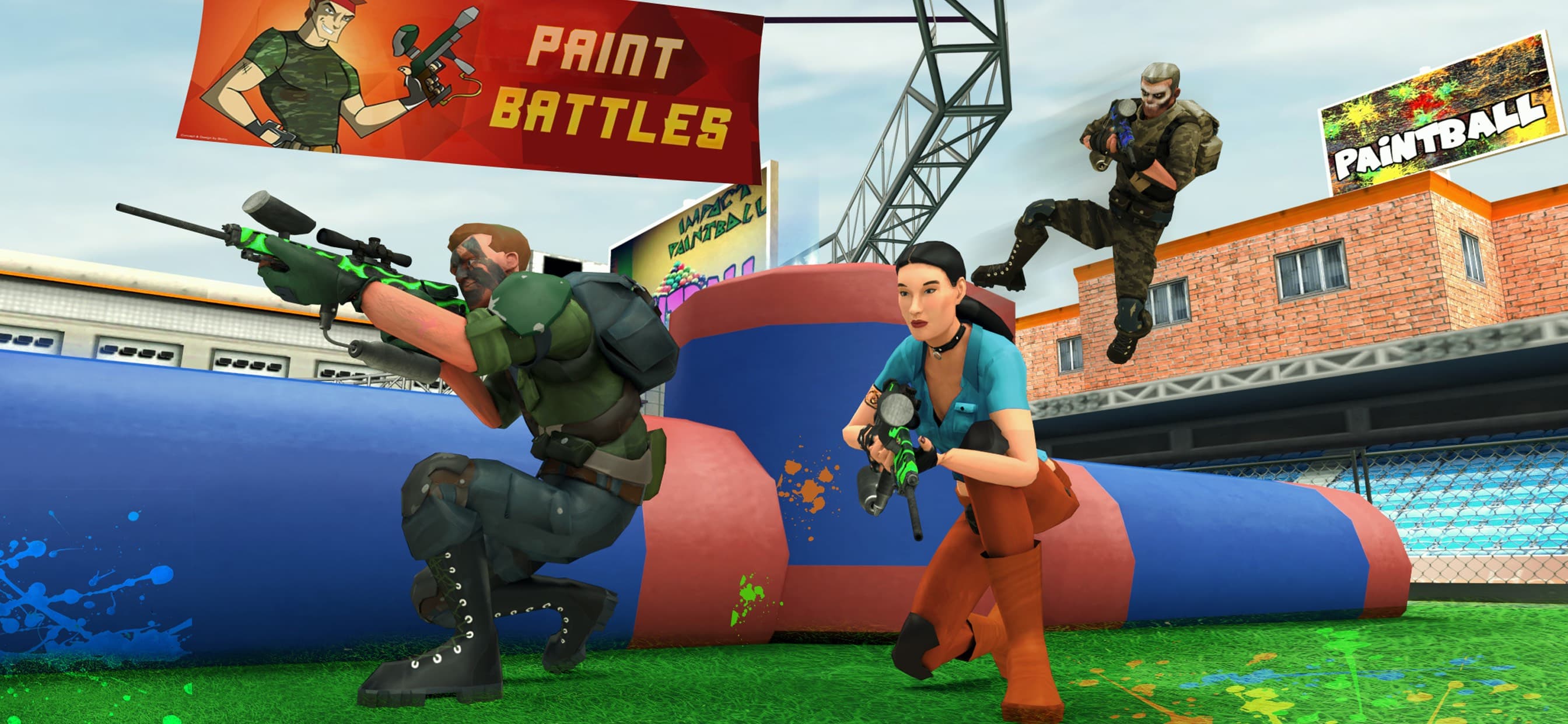 Paintball Shooting Team Strike screenshot 4 - screenshot