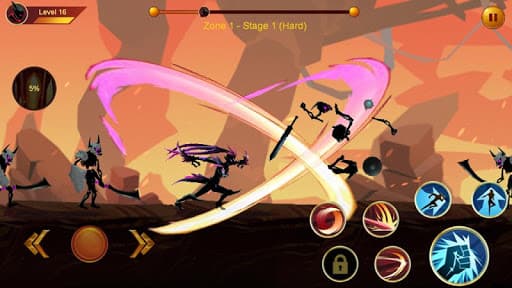 Shadow fighter 2: Ninja games screenshot 4 - screenshot