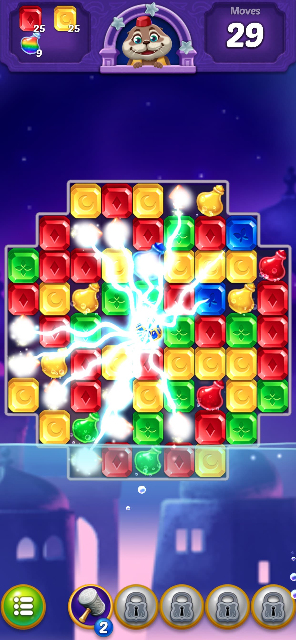 Jewel Pop : Treasure Island screenshot 1 - screenshot