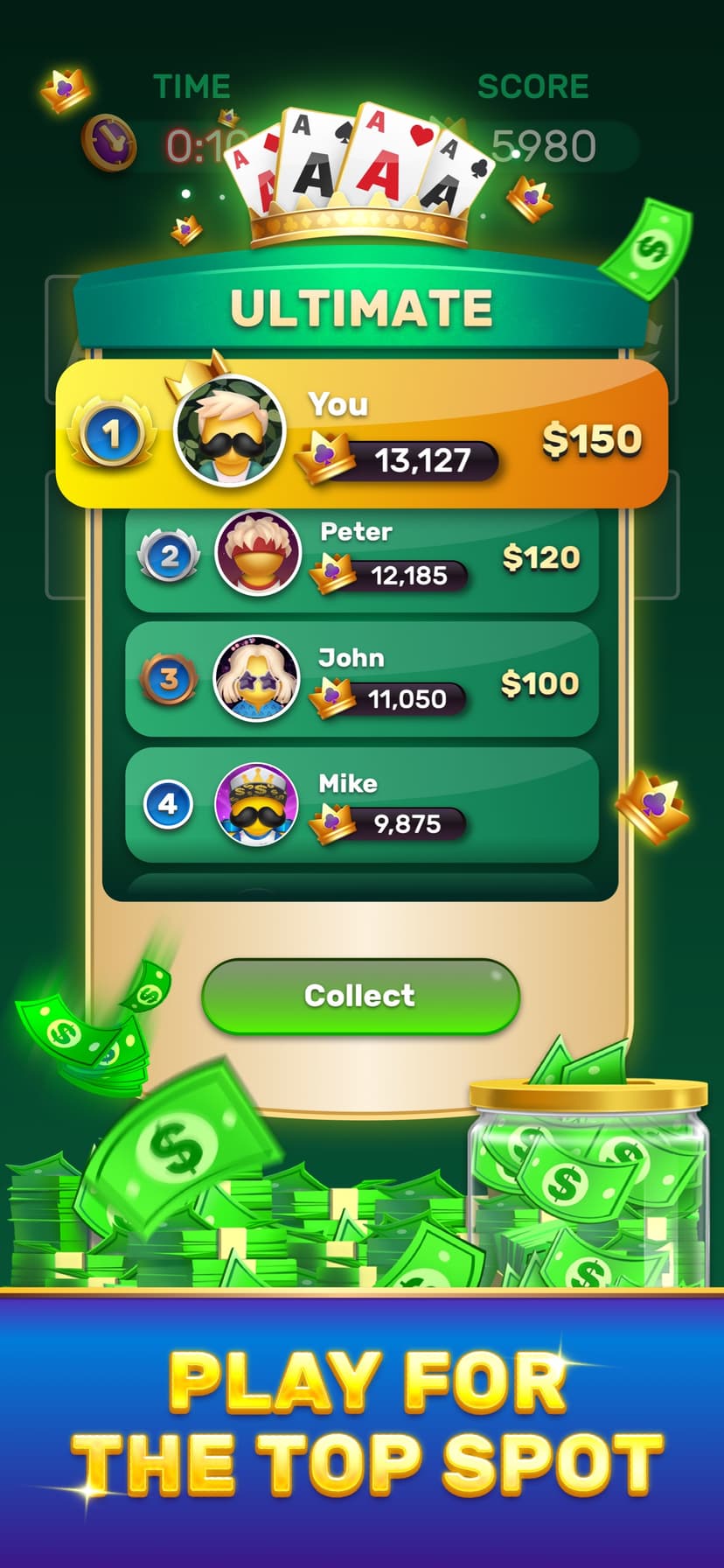 Solitaire Royale - Win Money screenshot 6 - screenshot