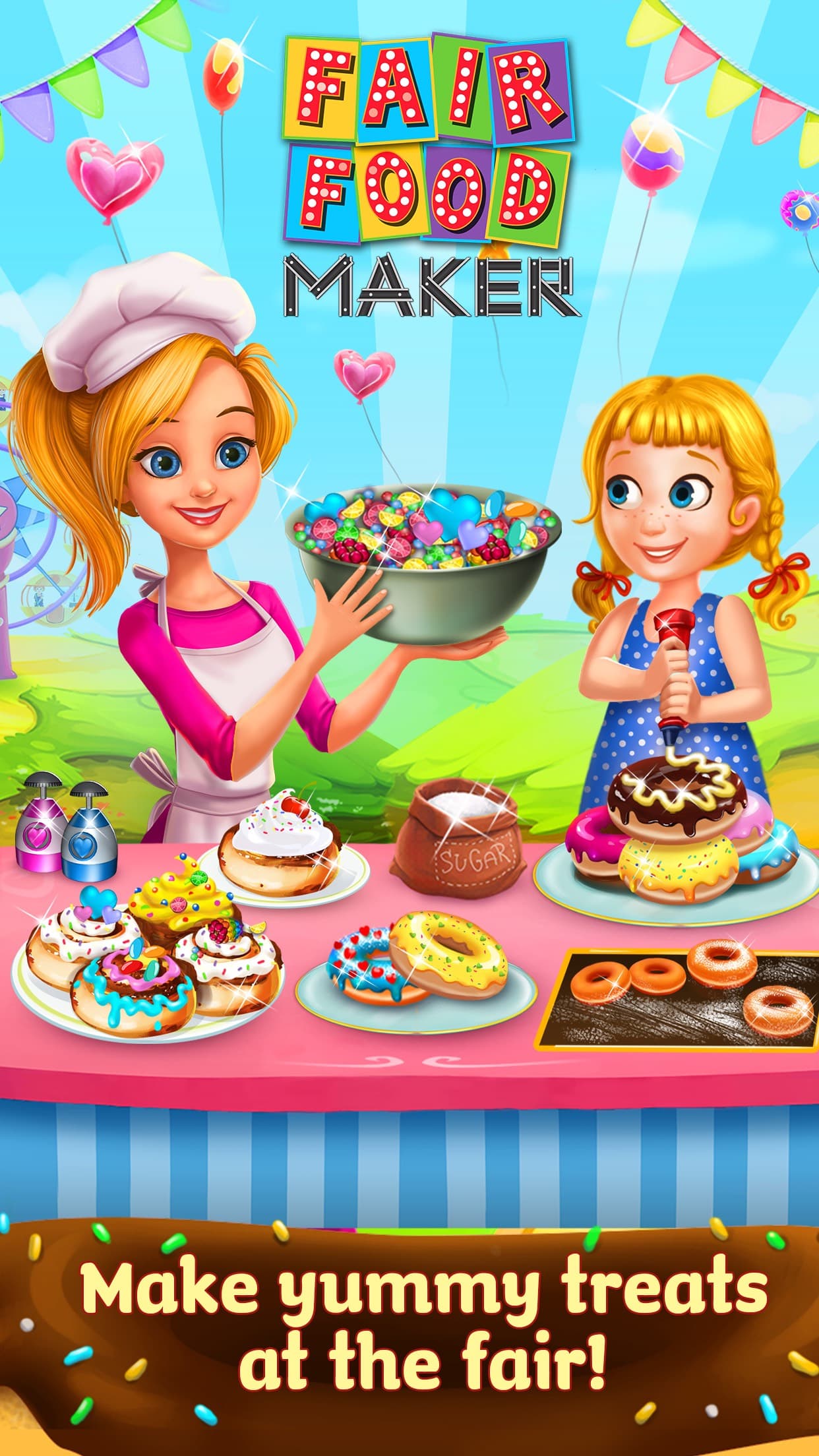 Fair Food Maker Game screenshot 1 - screenshot