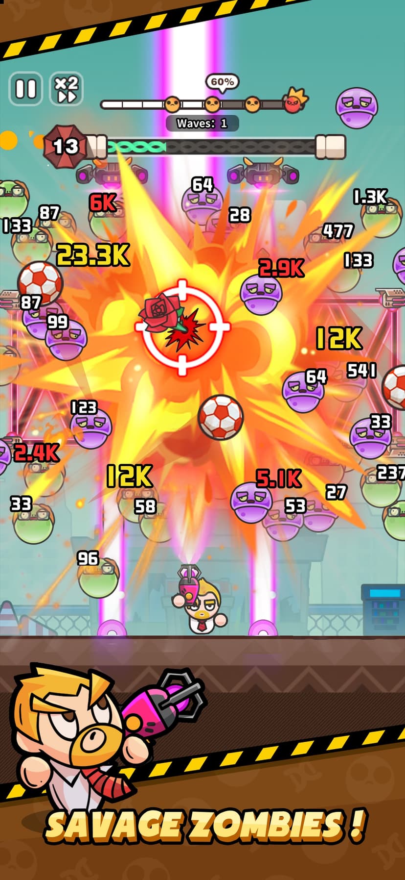 Zombie Smash: Survivor Shooter screenshot 3 - screenshot