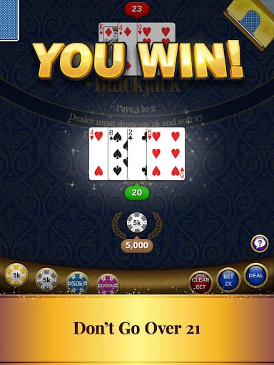 Blackjack Card Game screenshot 10 - screenshot