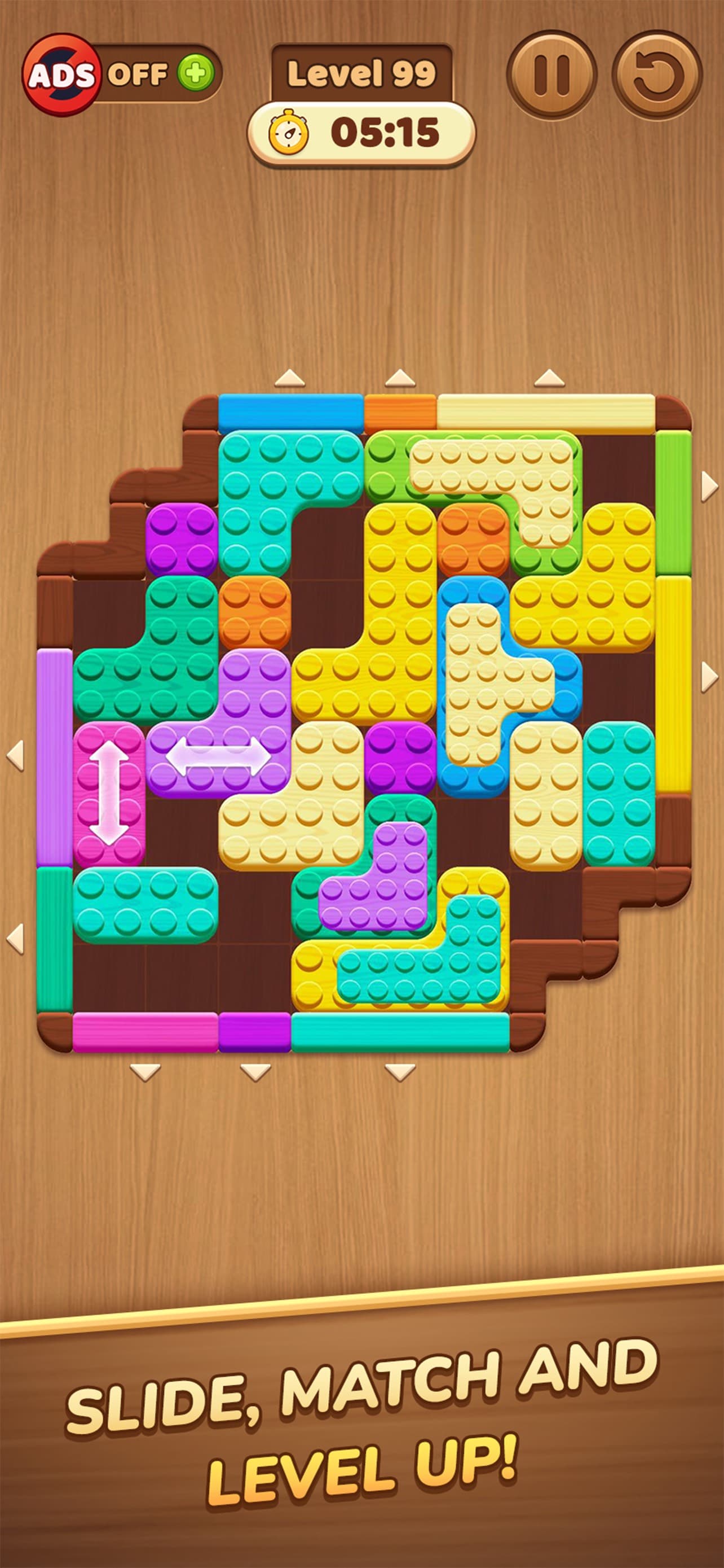 Wood Block Away: Color Jam screenshot 5 - screenshot
