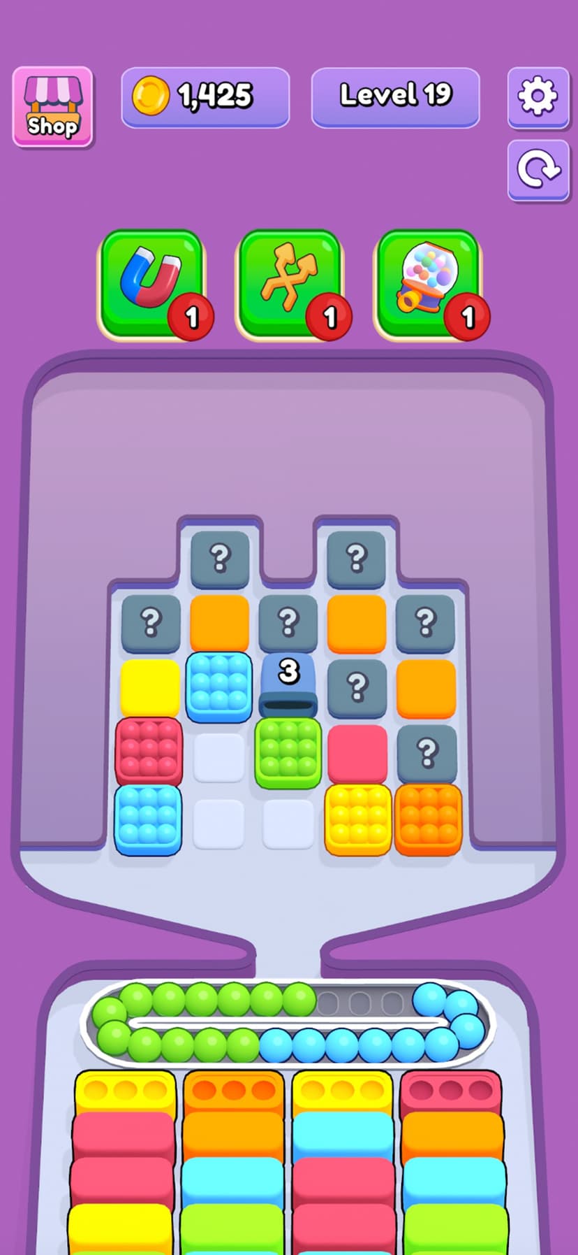 Marble Sort! screenshot 1 - screenshot