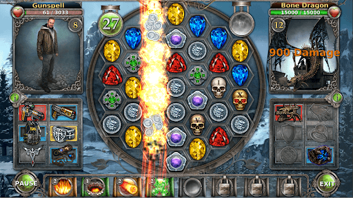 Gunspell - Match 3 Puzzle RPG screenshot 19 - screenshot