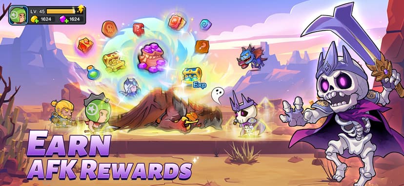 Mini Heroes: Magic Throne screenshot 2 - screenshot