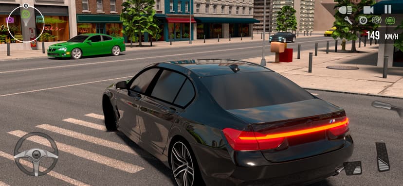 Metal Car Drive Simulator 2024 screenshot 1 - screenshot