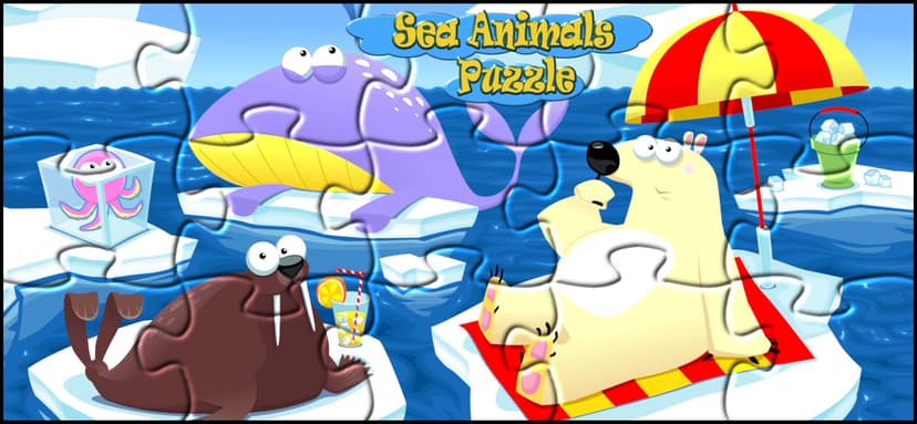 Sea Puzzles Fun Games for Kids screenshot 1 - screenshot
