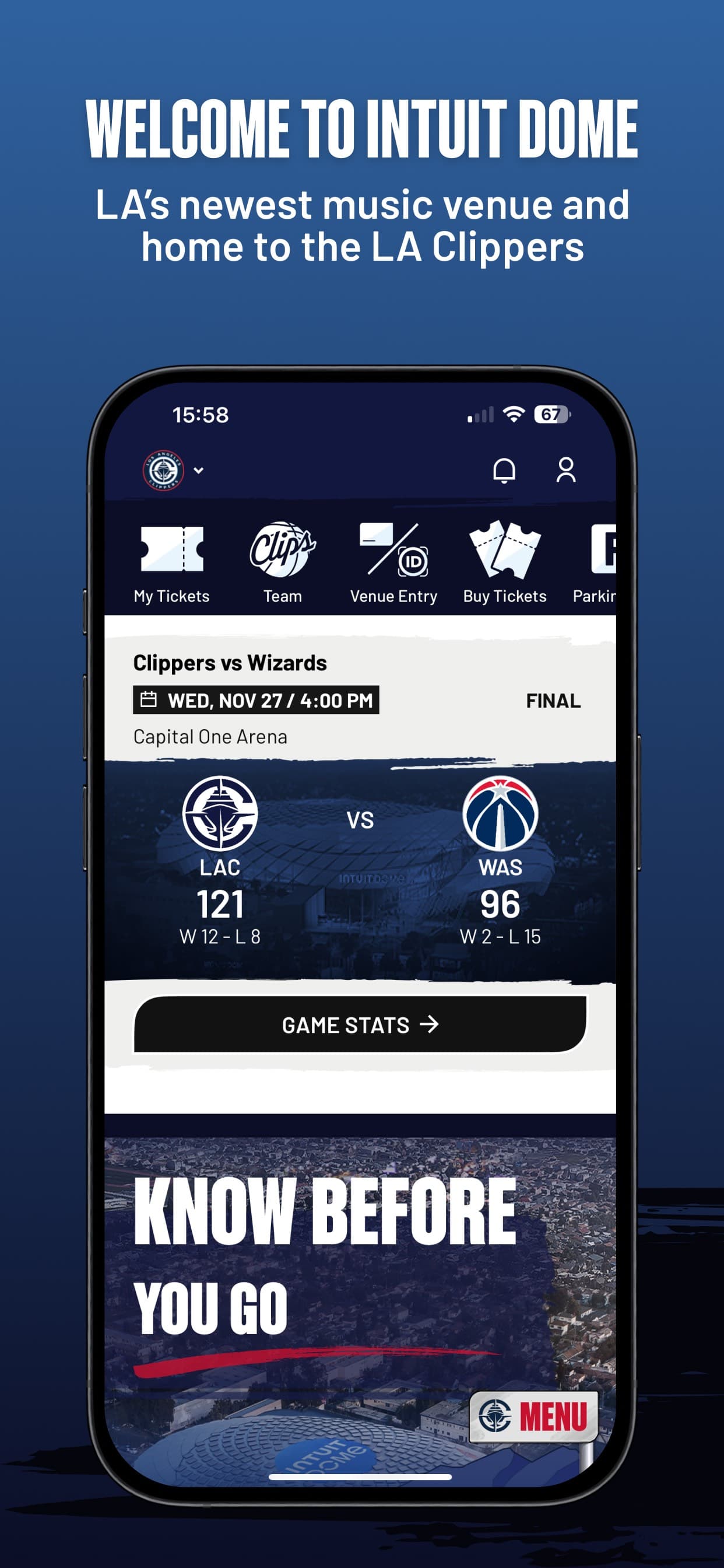 LA Clippers + Intuit Dome screenshot 1 - screenshot