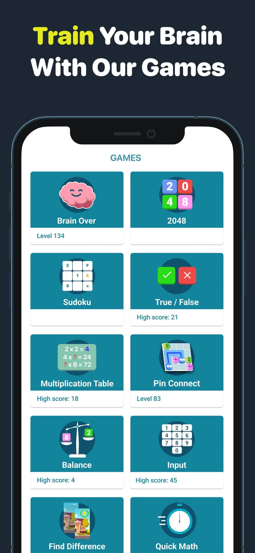 Iq Brain Test, Math for adults screenshot 1 - screenshot