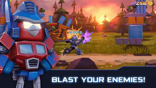 Angry Birds Transformers screenshot 1 - screenshot