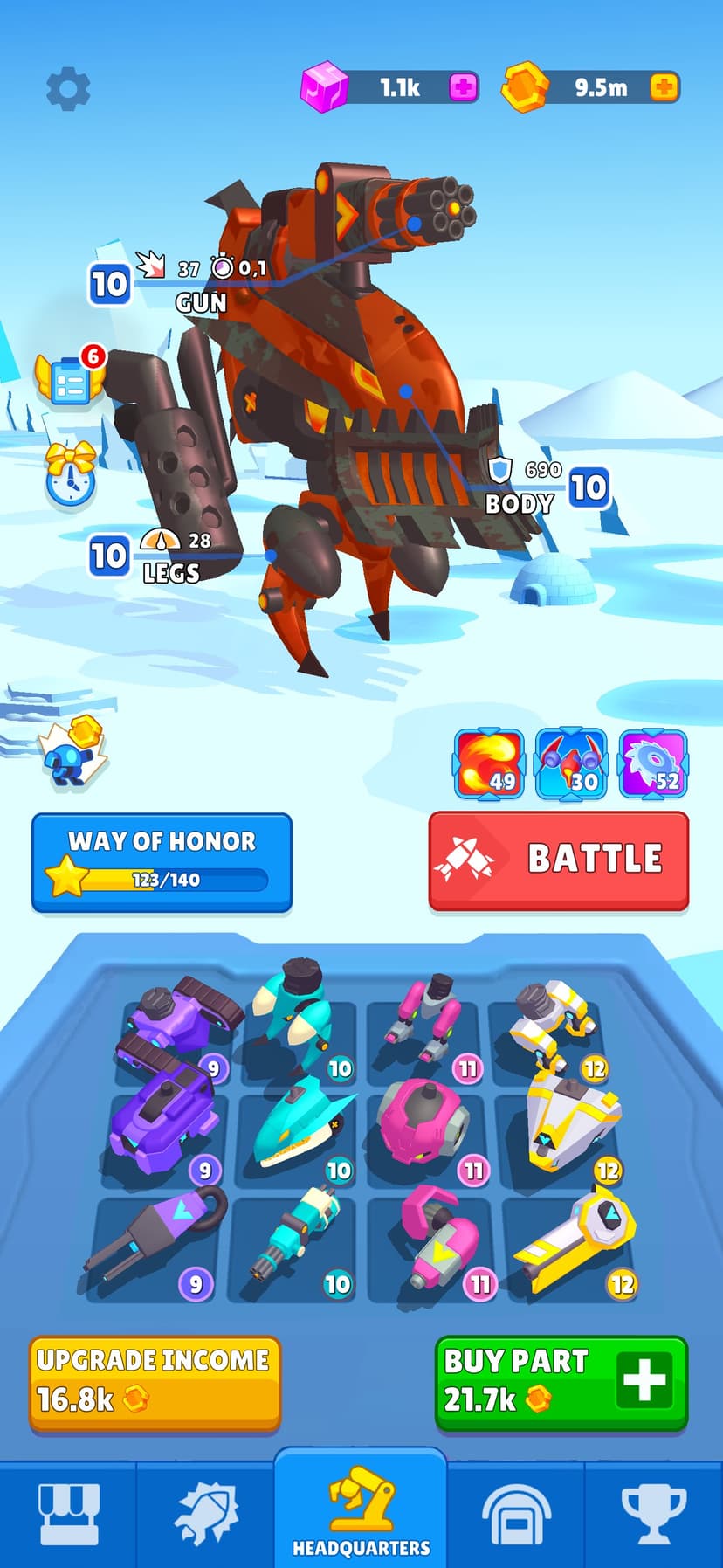 Armored Robots: Mech Battle screenshot 1 - screenshot
