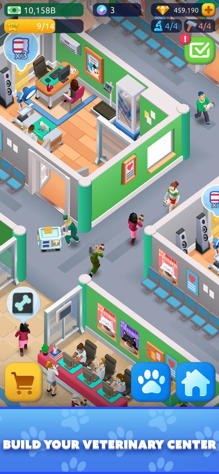 Pet Rescue Empire Tycoon—Game screenshot 1 - screenshot