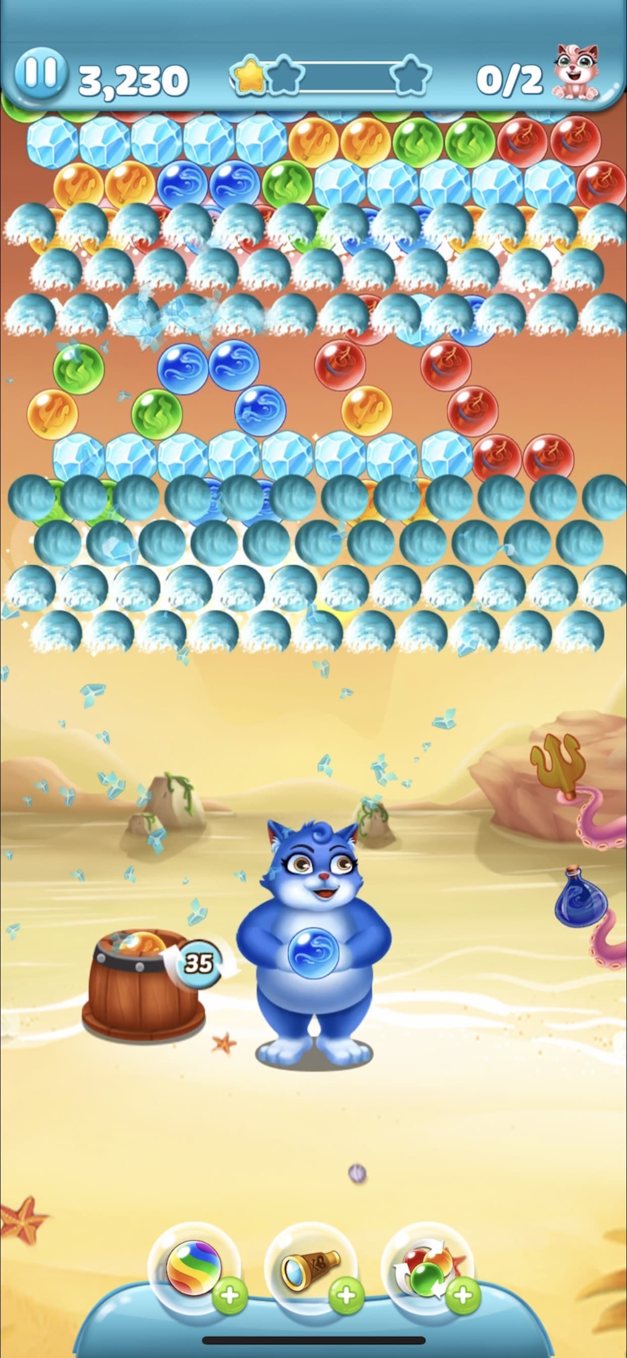 Cat Pop Island: Bubble Shooter screenshot 7 - screenshot