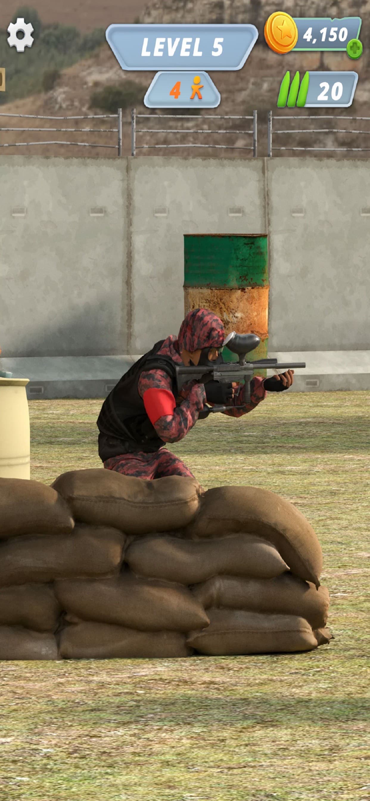Paintball Attack 3D: Color War screenshot 4 - screenshot