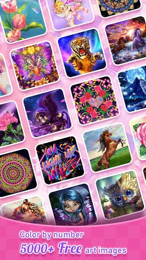 Tap Color® Color by number screenshot 7 - screenshot