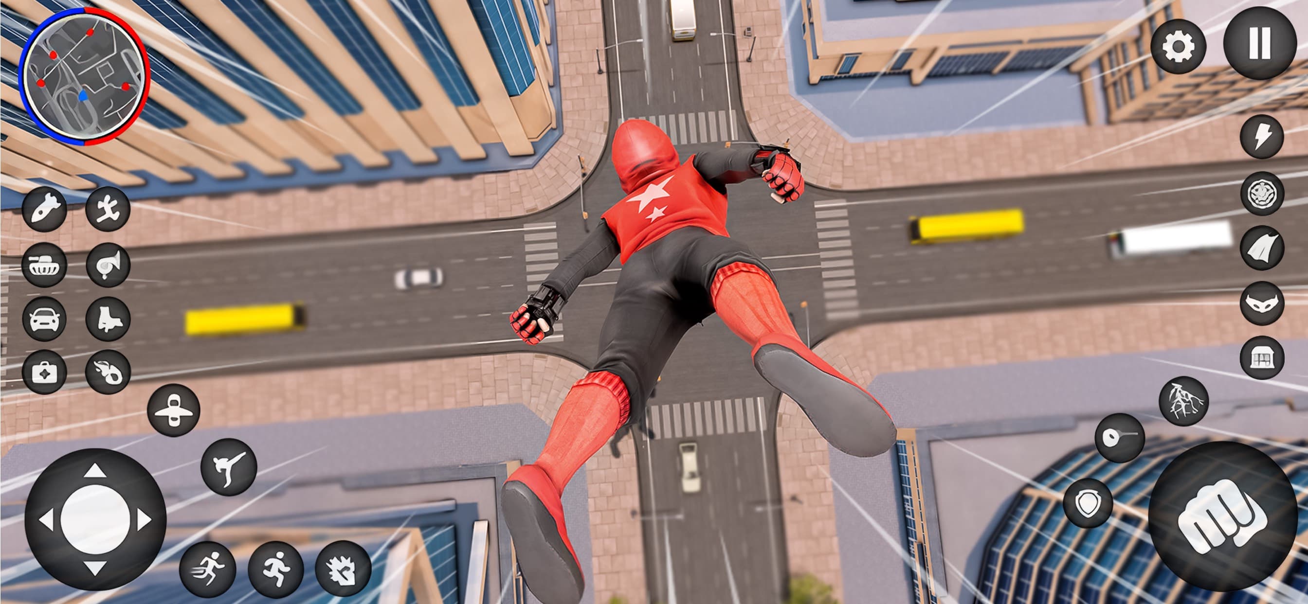 Spider Rope Hero Fighter Game screenshot 1 - screenshot
