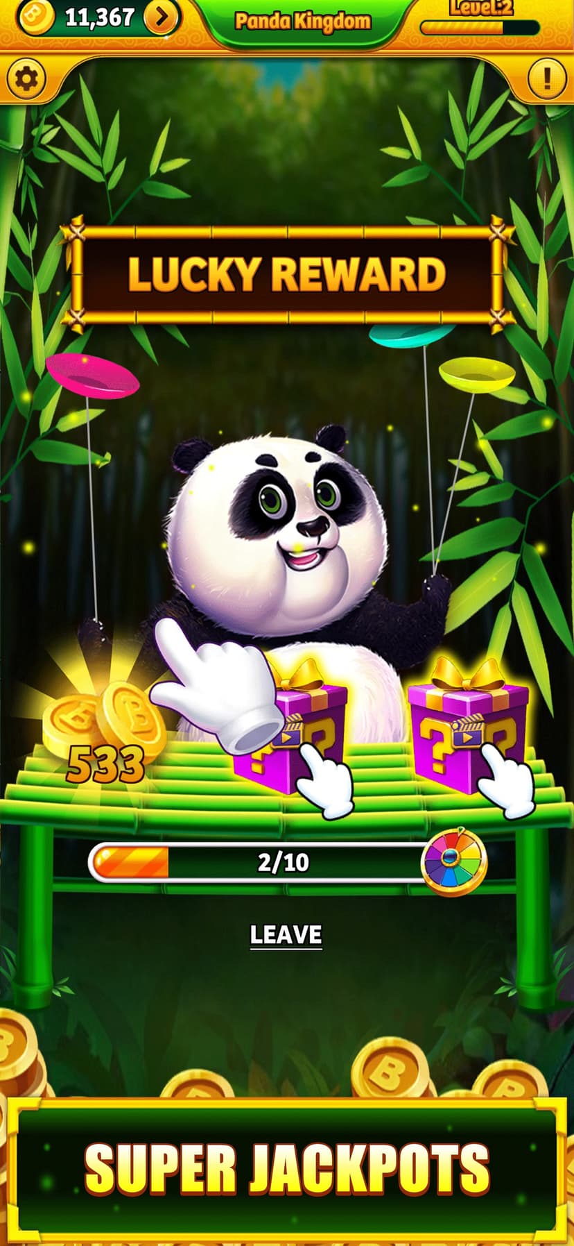 Panda Kingdom: Card Fortune screenshot 1 - screenshot